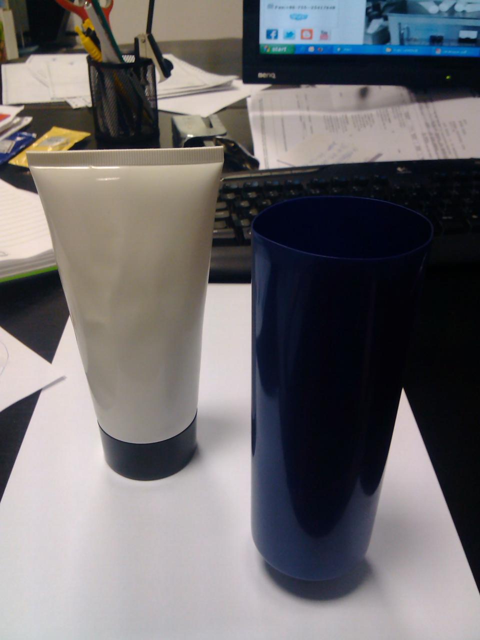 ultrasonic tubes sealing machine samples for tubes Машина за заптивање ултразвучни цевки Марина Димитров.jpg