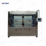 Автоматска машина за полнење на линеарни течни пенливи стаклени шишиња