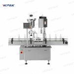 Автоматска машина за покривање на ротирачки пластични шишиња за линија за полнење