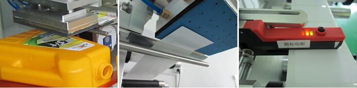 Машина за етикетирање на пластична кеса полуавтоматска за рамна површина