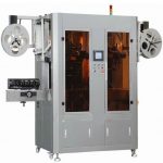 Автоматска машина за етикетирање со ракави за шишиња за пиење со двојни глави