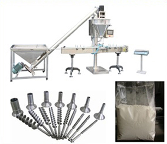 auger metering filling machine for bottles&bags powder Фабрика за брашно за полнење со шнекери.jpg