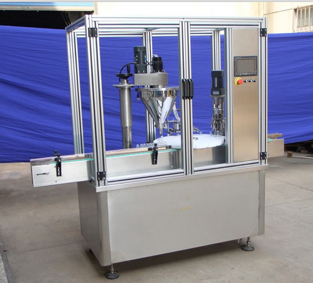 rotary filler capper equipments прав за полнење каппер опрема.jpg