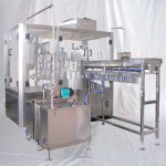 Машина за покривање за полнење со сок од соја млеко за автоматско излив