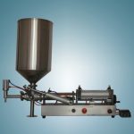 Машина за полнење мед со путер од кикирики со висок вискозитет со бункер под притисок