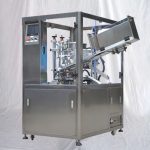 Лосион Козметички крем Машина за запечатување со двојна комора за полнење цевки