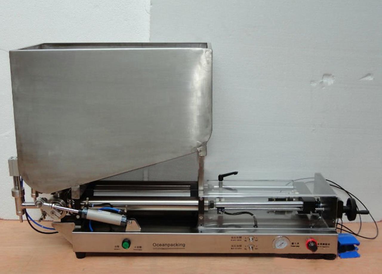 pneumatic filling machine џем полнење опремување двојно.jpg