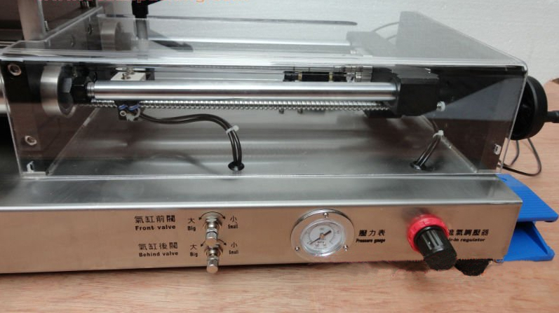 pneumatic part from cream filling machine затворање за заглавување на машината за двострано бункер.jpg