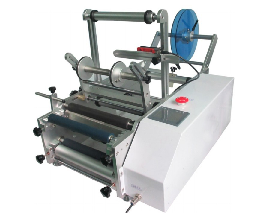 pharmaceutical equipment labeling machine for syringes машина за етикетирање на тркалезни шишиња.jpg